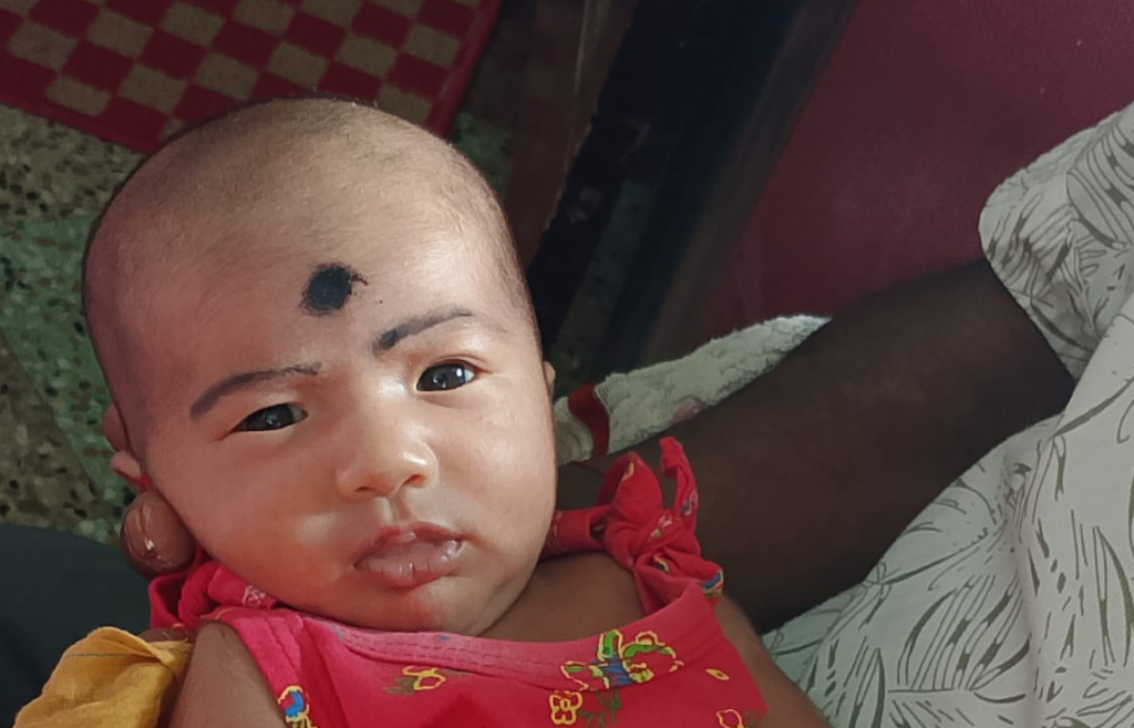 New born baby started journey on the opening of janamat newsbAnushka Chakraborty