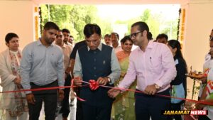 Union Minister of Youth Affairs & Sports Dr. Mansukh Mandaviya Inaugurates Integrated Sports Infrastructure Facilities At SAI NCoE Gandhinagar. -