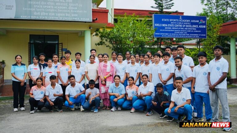 Raksha Khadse Visits Khelo India State Centre Of Excellence (KISCE) Assam And High Performance Centre; Interacts With Athletes And Reviews Sports Science Facilities. -