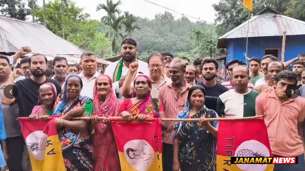 শান্তিরবাজারে তিপ্রা মথার শক্তি বৃদ্ধি -