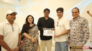 Deepika Chikhaliya Performs The Muhurat Of Web Series ‘Mahashmashan’. -