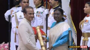 Hon’ble President Of India Smt. Droupadi Murmu, Confers The Coveted Padma Shri Award, On Dr P. Vijay Anand Reddy. -