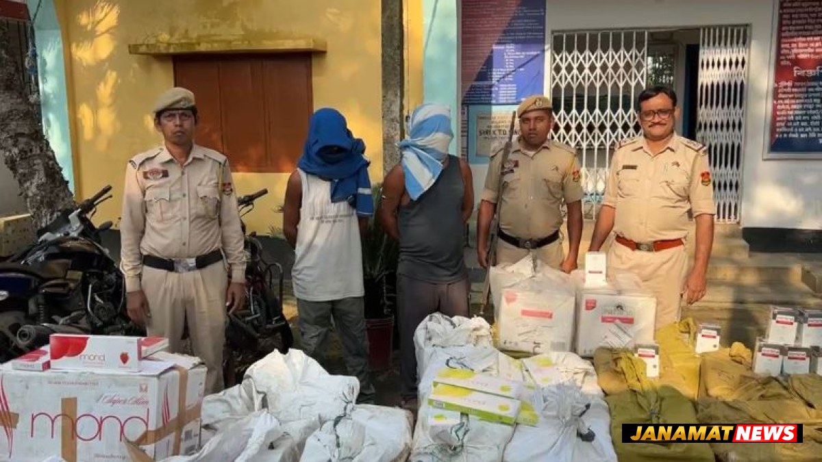 Police foil major Burmese cigarette smuggling bid in Panisagar, 2 arrested with large quantities of contraband items |