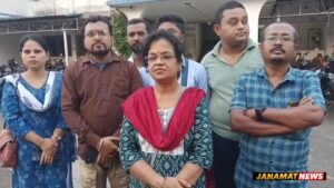 Voice Of Media Submits Deputation To Dharmanagar Police Station Protesting Attack On Journalists. -