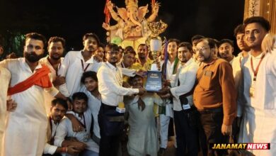 Ganesh Utsav Committee In Dharmanagar Honored As ‘Best Of The Best’ By Refresh Entertainment. -