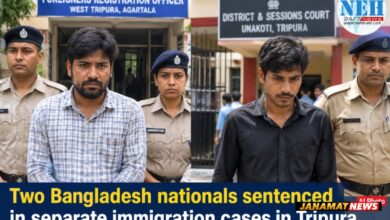 Two Bangladesh nationals sentenced in separate immigration cases in Tripura |