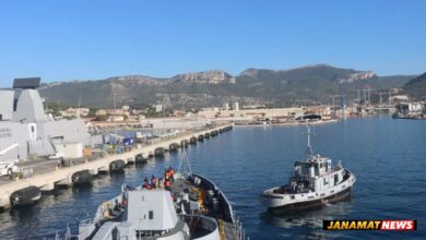 INS Trishul Arrives At Toulon, France For The 24th Edition Of Bilateral Maritime Exercise Varuna. -