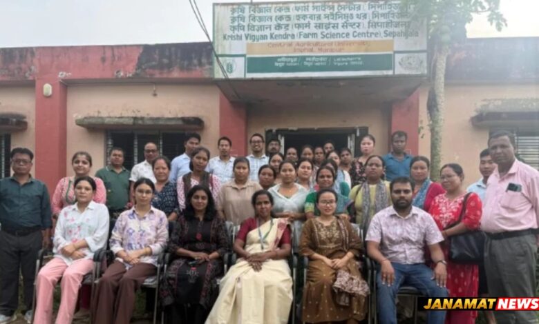 ICAR-CIFT Kochi Established Mini Food Processing Facility At KVK, Sepahijala, Tripura. -