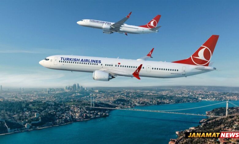 Turkish Airlines Finalizes Order For Up To 150 Boeing 737 MAX Aircraft. -