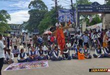 ABVP protests assault on father of student leader as fresh violence rocks Dharmanagar |