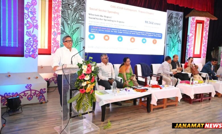 CAG And ICSSR Organise State-Wide Public Colloquium In Agartala. -
