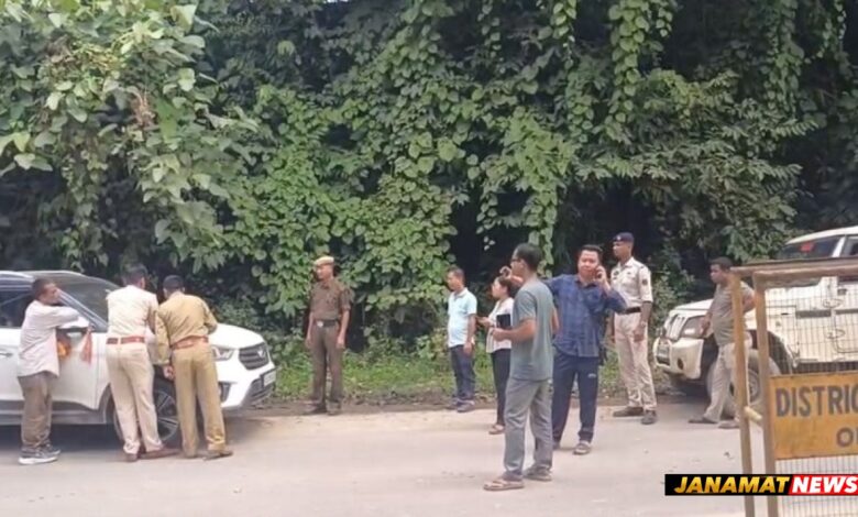Police Seize large quantities of Eskuf Syrup hidden inside car at Ambassa ; Bihar man arrested |