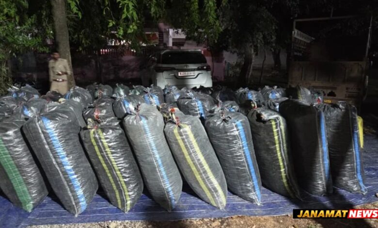 CBN Rajasthan Unit Seizes Nearly Four Tonnes Of Contrabands In Intensified Enforcement Operations Across Rajasthan. -