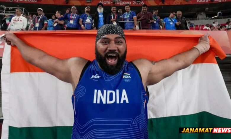 Prime Minister Congratulates Tajinderpal Singh On Winning Silver Medal In Men’s Shot Put At Asian Games. -