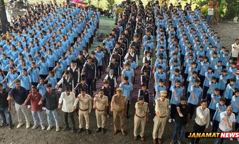 CBN Conducts Anti-Drug Awareness Programme For Students Under Mission Yuva Raksha For Nasha Mukt Bharat In Jaora, Madhya Pradesh. -