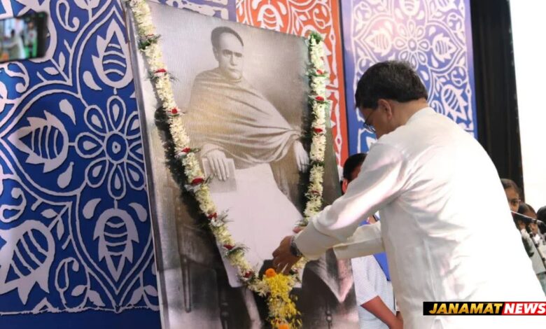 Vidyasagar’s Ideals Remain Relevant In Building An Educated Society: Chief Minister Of Tripura Dr. Manik Saha. -