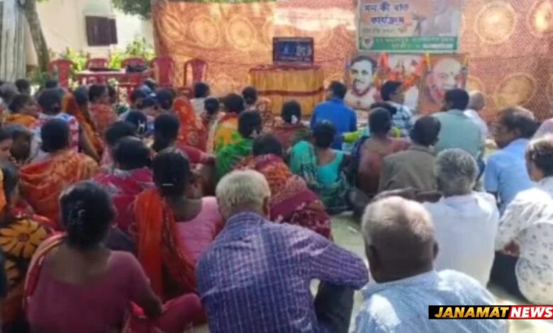 138th “Mann Ki Baat” Episode Held At Booth No. 6, Kalyanpur Pramodnagar In Khowai. -