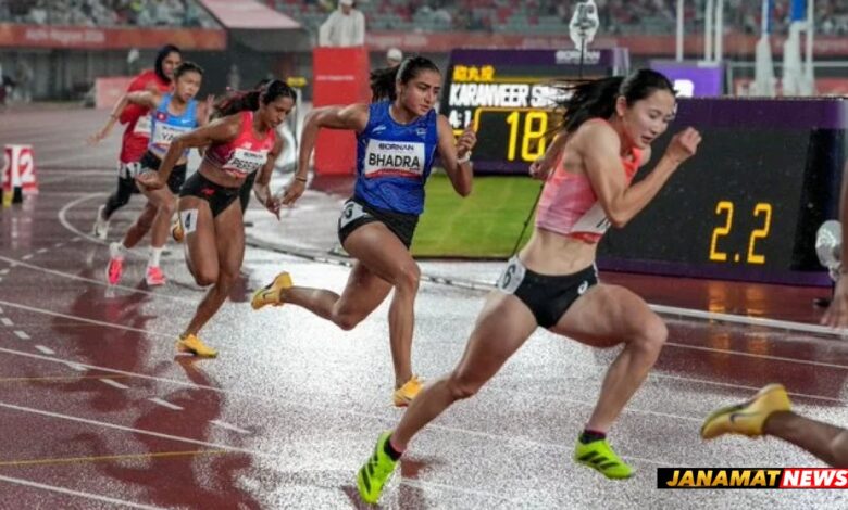 Prime Minister Congratulates Harita Bhadra On Winning Bronze Medal In Women’s 200m At Asian Games. -