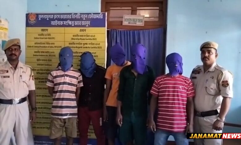 Five thieves arrested by Bishalgarh police; investigation underway |