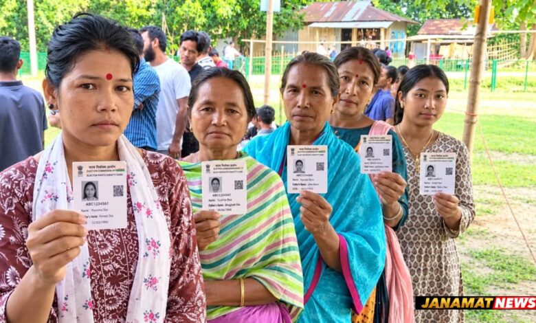 ADC Village Council Polling Underway Peacefully In North District. -