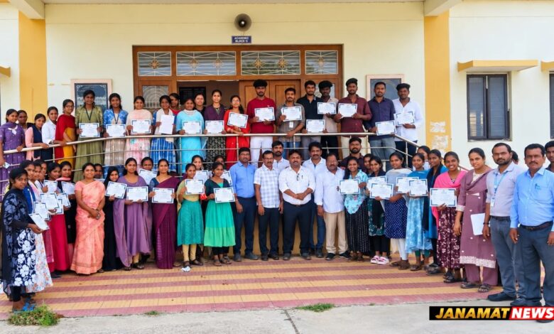 DIKSHa Kadapa Organises Valedictory Ceremony To Celebrate Youth Skill Development. -
