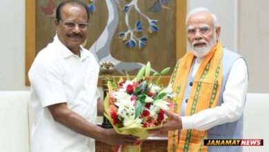 Governor Of Tripura Indrasena Reddy Nallu Called On The Prime Minister Narendra Modi. -