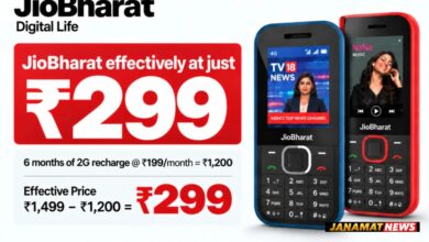 Jio Anniversary Offer On Jiobharat: Celebrating 10 Years Of Connecting Bharat This Festive Season Upgrade From 2G To 4G For An Effective Device Cost Of Just ₹299. -