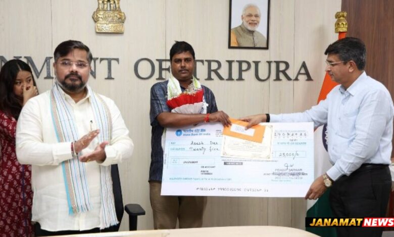 Tripura to confer state road safety excellence awards; eight honoured with Rah-Veer award |