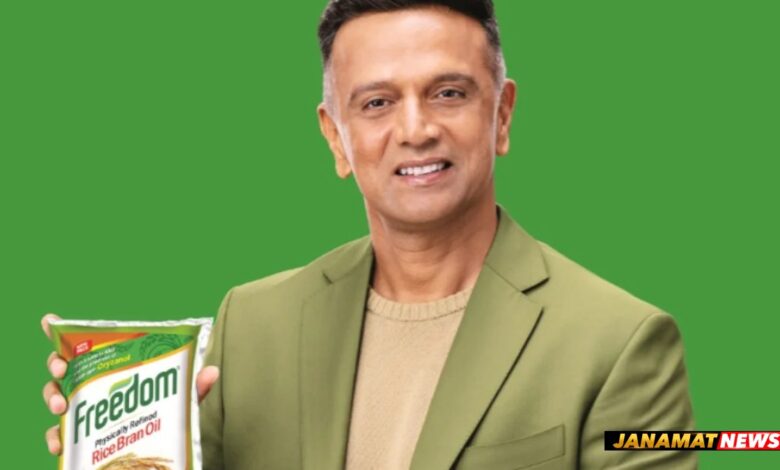 Freedom Rice Bran Oil Launches New ‘Freedom Dil Ki Baat’ Campaign With Rahul Dravid To Raise Awareness About Cholesterol And Heart Health. -