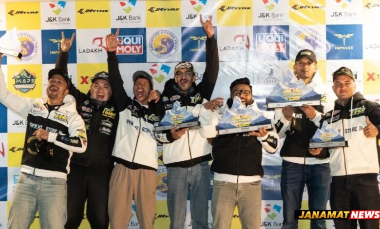 Jk Tyre Rally Of Himalayas 2026 Concludes With A Display Of Grit, Speed And Himalayan Endurance. -