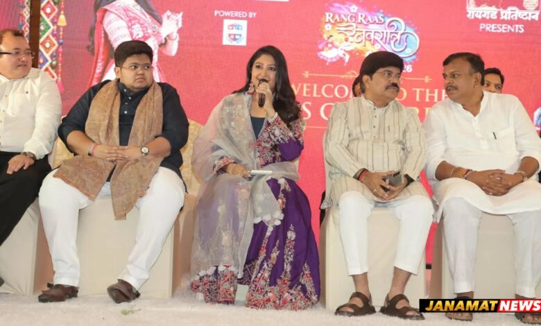 Mumbai To Dance To Bhoomi Trivedi’s Voice As Rang Raas 2026 Sets The Stage For A Grand Garba Celebration. -
