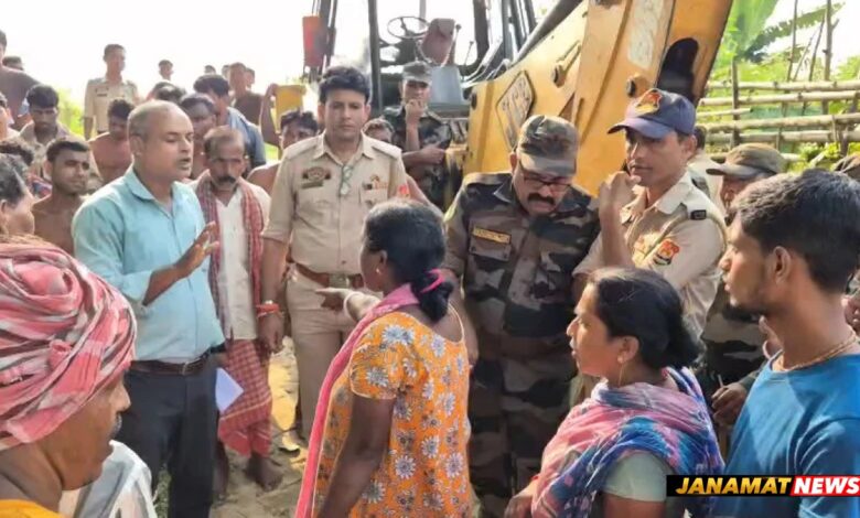 Public Road Restored In Chhankhala After Tense Dispute, Administrative Intervention. -