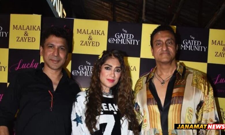 Zayed & Malaika Khan Host A Glamorous Birthday Soirée For Lucky Morani At The Gated Community. -