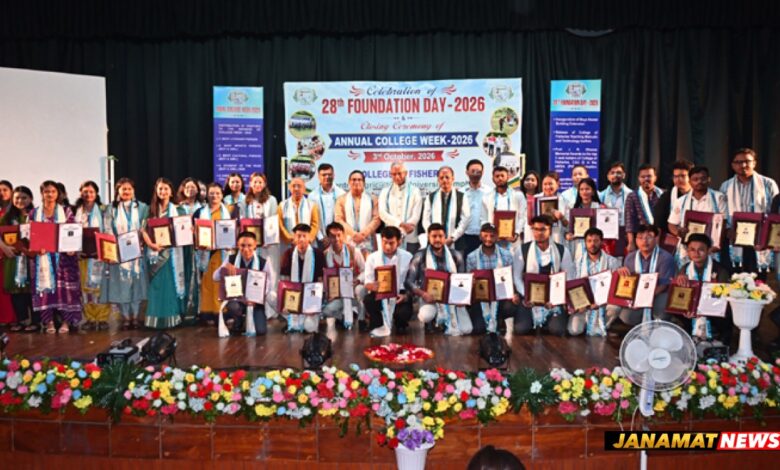 College of Fisheries, CAU celebrates 28th foundation day, honours 39 alumni achievers |