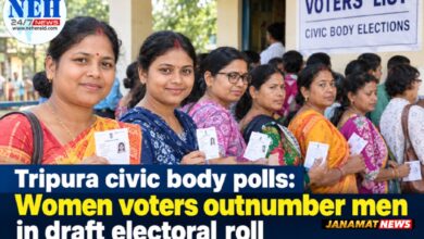 Tripura civic body polls: Women voters outnumber men in draft electoral roll |