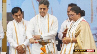 Chief Minister Dr Manik Saha inaugurated a new building of ward number 43 of Agartala Municipal Corporation (AMC) in Pratapgarh area of the city on October 4. |