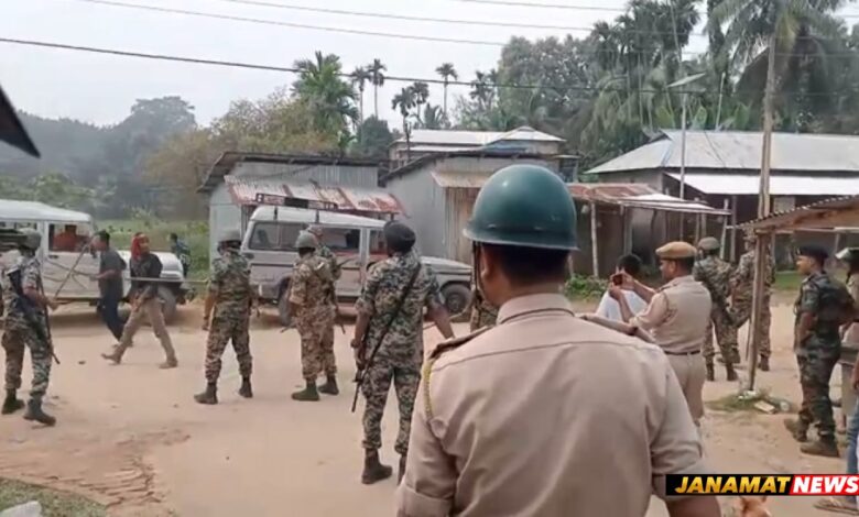 Tension during Village Council vote counting in Tripura; 10-12 injured in lathi charge |