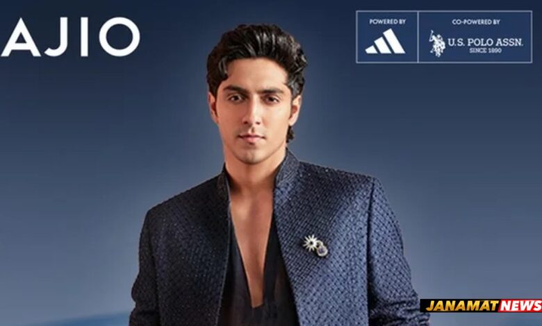 AJIO Welcomes Ahaan Panday As Its New Face. -