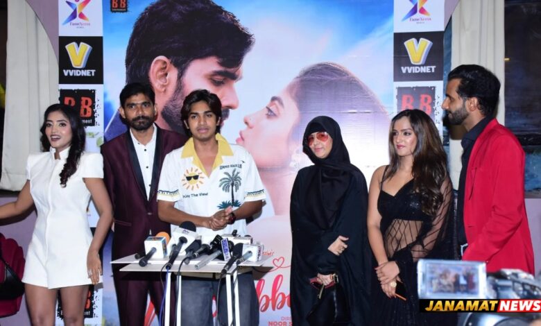 National Crush Tanya Mishra, Qaseem Haider Qaseem And Team Celebrate A Successful ‘Safar Mohabbat Ka’ Song Launch. -
