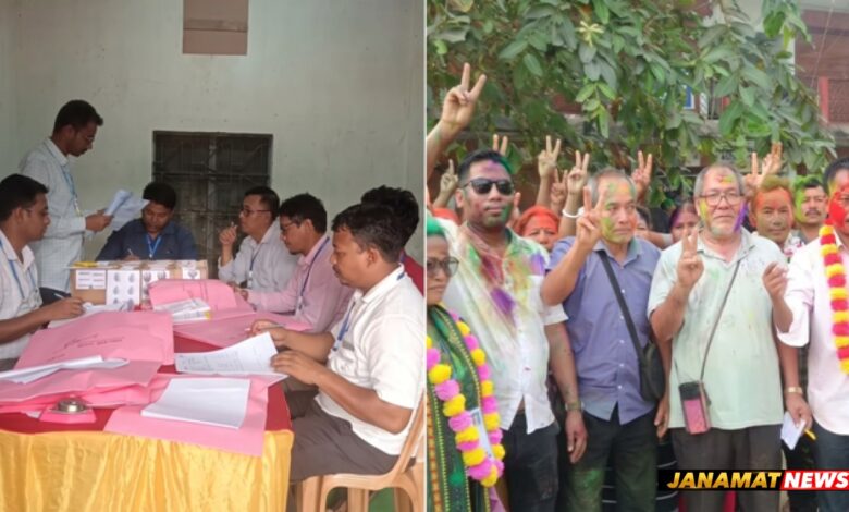 BJP ally TMP sweeps Tripura Village Committee polls, wins 3,177 seats |