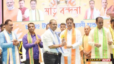 Chief Minister Dr Manik Saha attended Matri Bandana programme, organised by 8 Town Bardowali Mandal BJP Mahila Morcha at RS Bhavan in Agartala on October 6. |