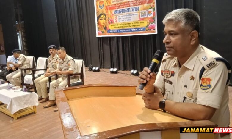 Agartala city police step up preparations for peaceful Durga Puja |