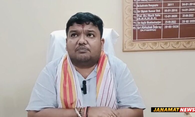 CPIM, Congress will have no presence in Tripura hills: BJP state chief Abhishek Debroy |