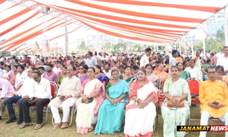 Chief Minister Dr Manik Saha inaugurated the Viksit Bharat Sankalpa Sabha at Agartala on October 7. |