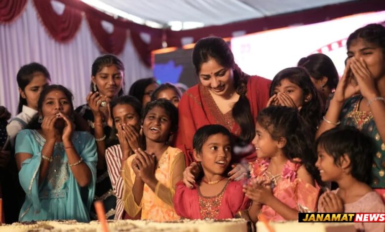 Fans Paint RR Nagar Red As ‘Dimple Queen’ Rachita Ram Thanks Fans For Showering Her With Love Across The Country. -