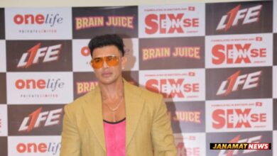 Fitness Icon & Actor Sahil Khan Brings Fitness, Energy And Star Power To Six Sense Event In Mumbai. -