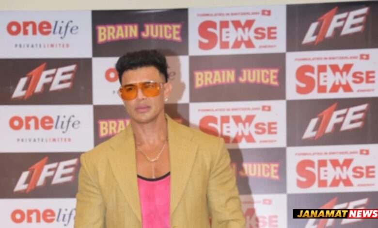 Fitness Icon & Actor Sahil Khan Brings Fitness, Energy And Star Power To Six Sense Event In Mumbai. -