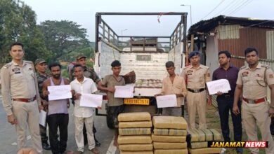 192 Kg Of Dried Cannabis Seized At Anandabazar Naka Point, Two Detained. -
