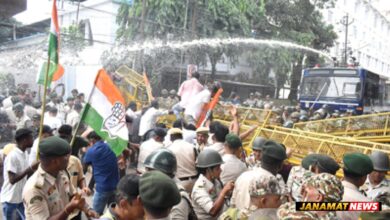 Tripura Pradesh Congress organised a mass protest in Agartala on October 8 condemning police action on opposition MPs in New Delhi, during their protest against Chief Election Commissioner (CEC) Gyanesh Kumar. |