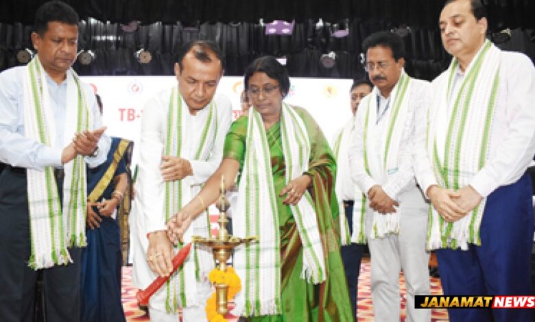West Tripura Zilla Parishad Sabhadhipati inaugurated TB Mukta Bharat Abhiyan at Agartala on October 8. |